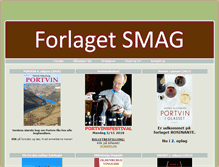 Tablet Screenshot of forlaget-smag.dk